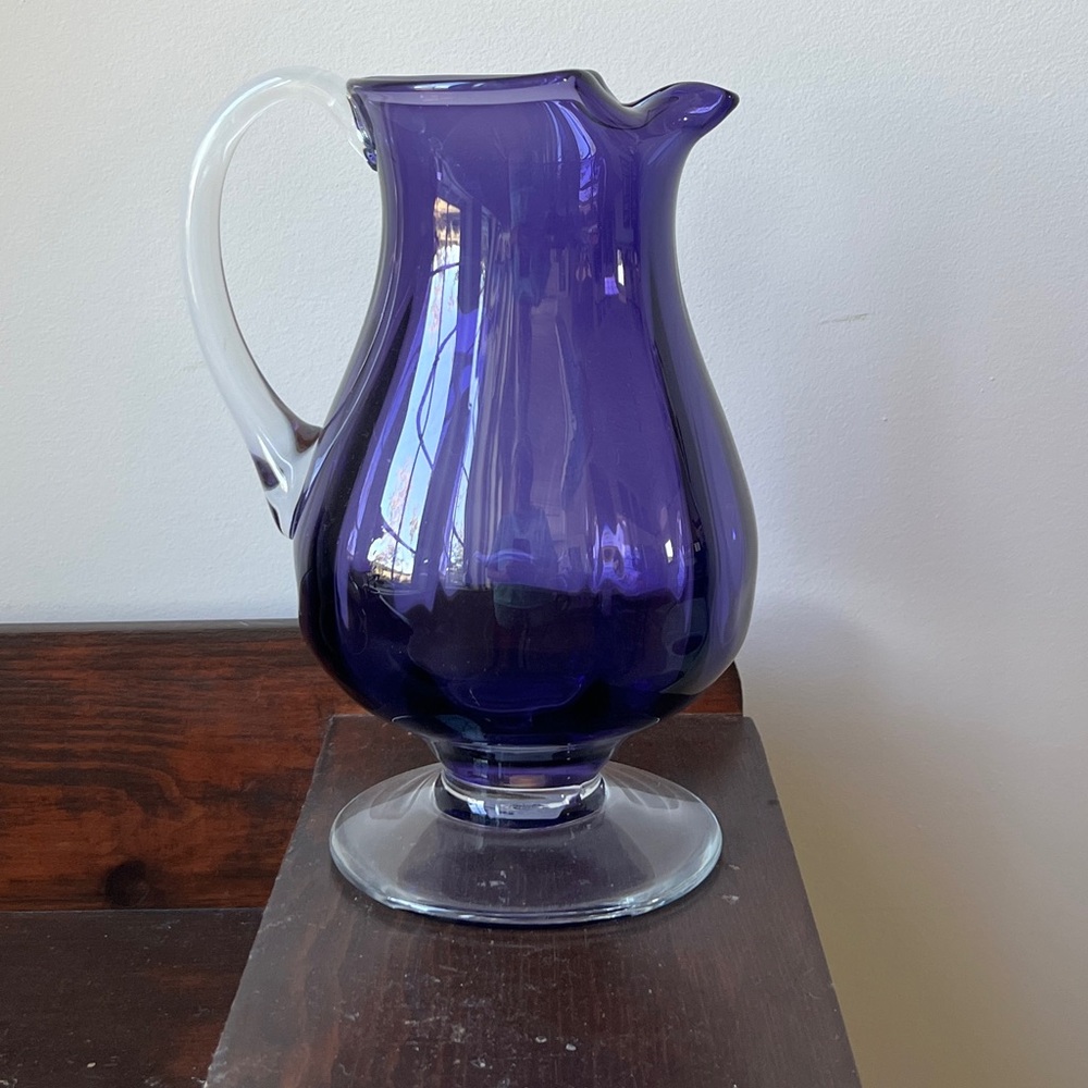 Purple Polish Vase Pitcher